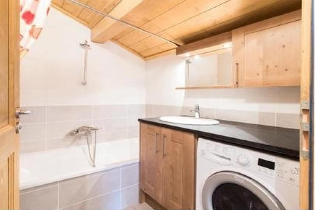 Modern 3 Bed Penthouse Apartment, Balcony & Garage, Close To Village & Ski Bus Samoens Ngoại thất bức ảnh