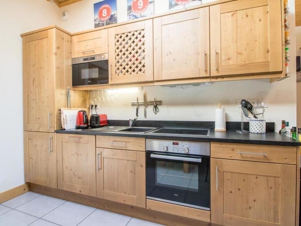 Modern 3 Bed Penthouse Apartment, Balcony & Garage, Close To Village & Ski Bus Samoens Ngoại thất bức ảnh